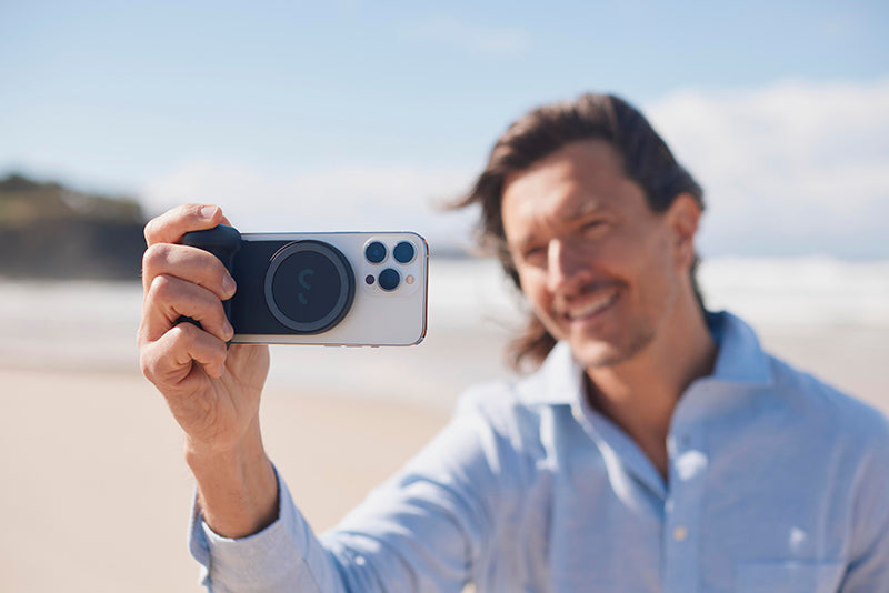 SHIFT CAM SNAPGRIP ワイヤレスシャッター SnapGrip MagSafe対応モバイルバッテリー内蔵ワイヤレスシャッター付き