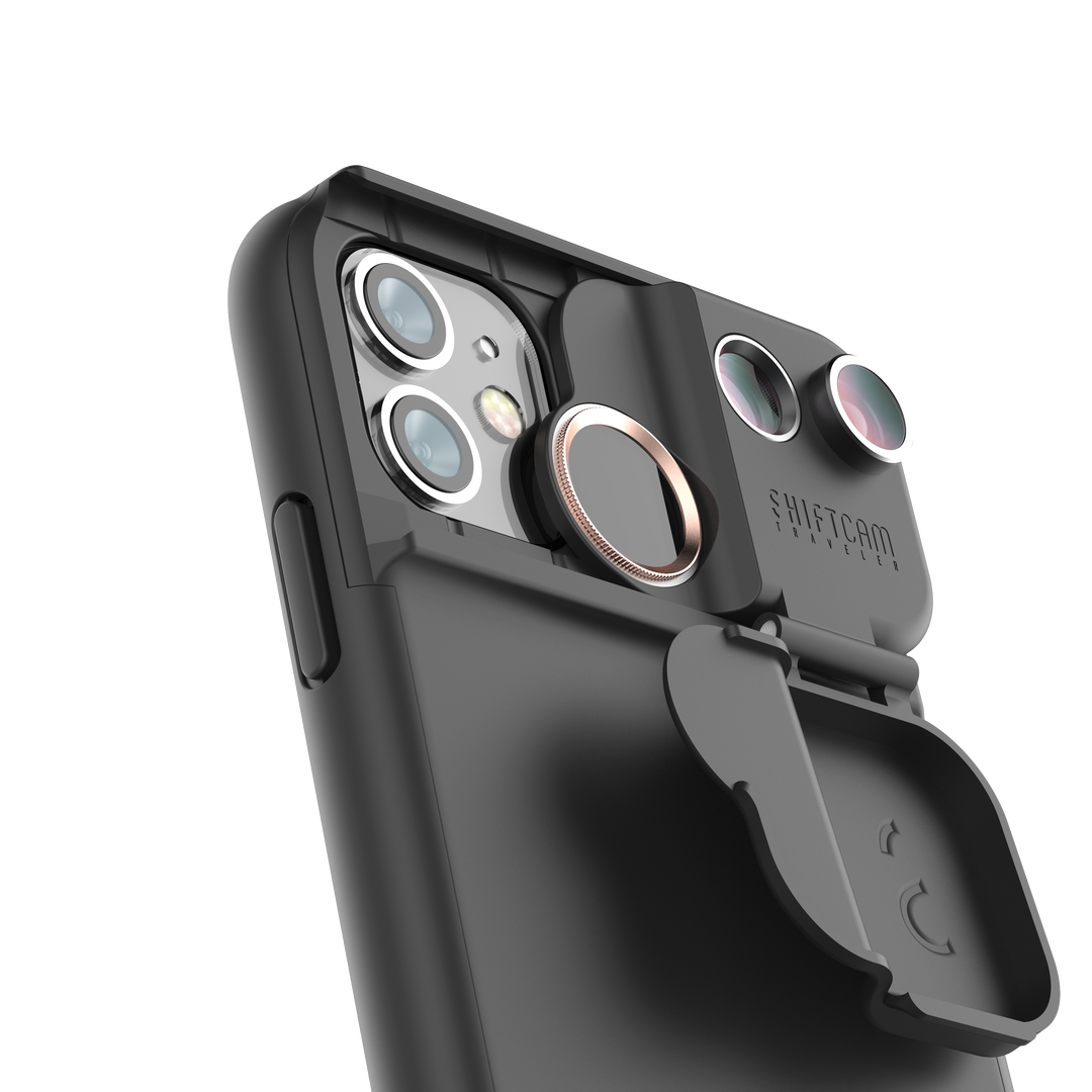 iPhone 11 3-in-1 トラベルセット / ブラック – ShiftCam Japan iPhone 11 3-in-1 トラベルセット / ブラック – ShiftCam Japan